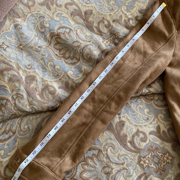 Black Phoenix Tan Faux Suede Jacket - Picture 11 of 11